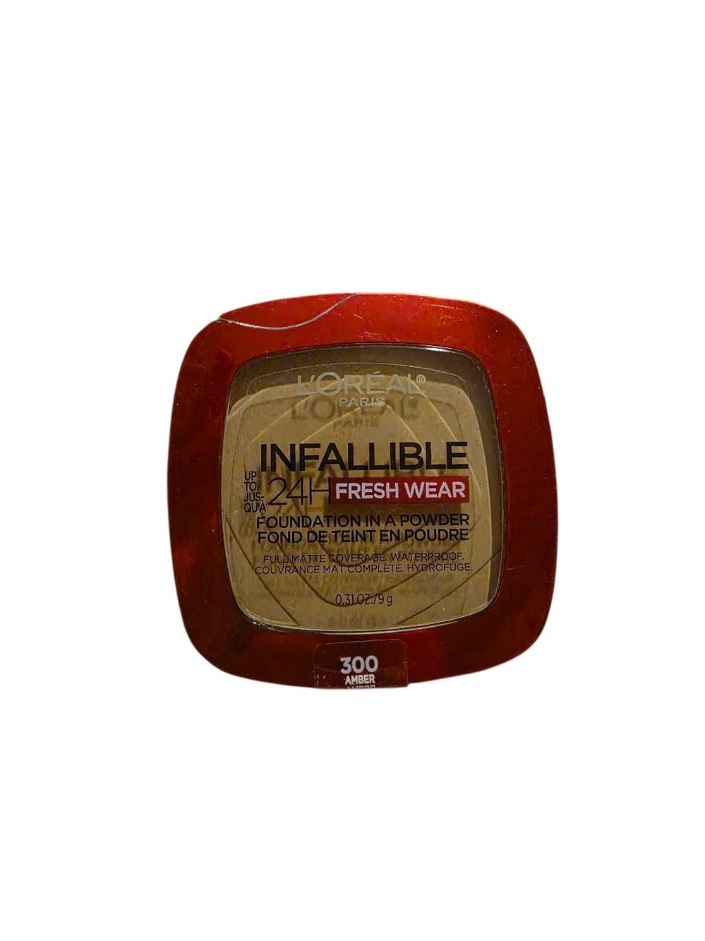 L’Oréal Paris Infallible Fresh Wear Powder Foundation - Amber (300)